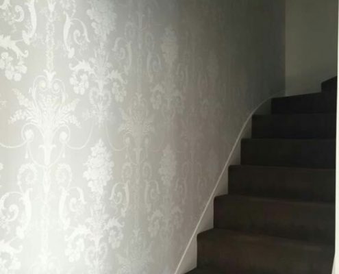 Stair Case patterned Wall